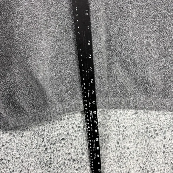 Vintage Polo Ralph Lauren Jacket Mens Large Gray Polartec Fleece Bomber Full Zip - Picture 15 of 15